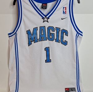 Tracy McGrady NBA Orlando Magic Nike Team Jersey White Stitch Men's Size L + 2